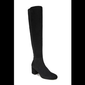 NEW! Sam Edelman Valda Black Suede knee high boots